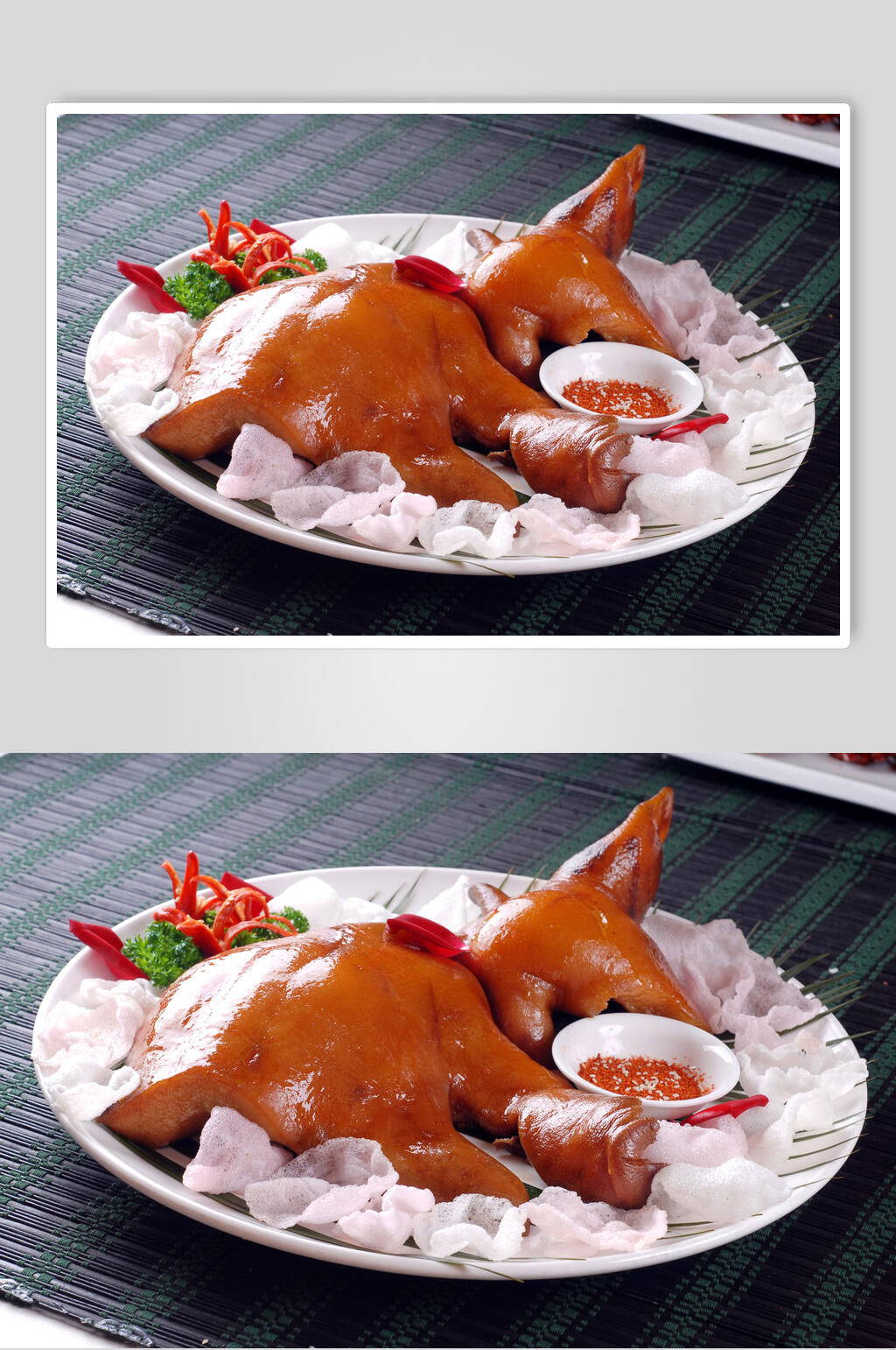 彩盘彝汉全席食物摄影图片素材