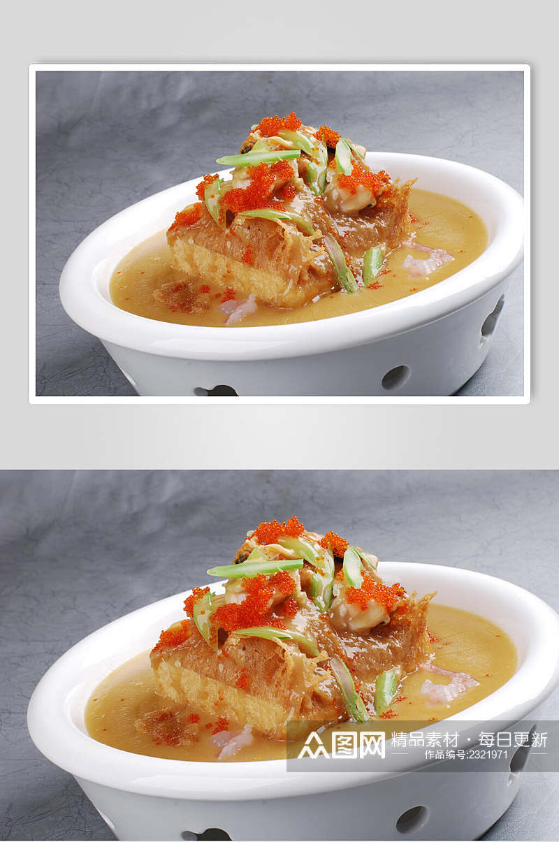 海皇神仙豆腐食物高清图片素材