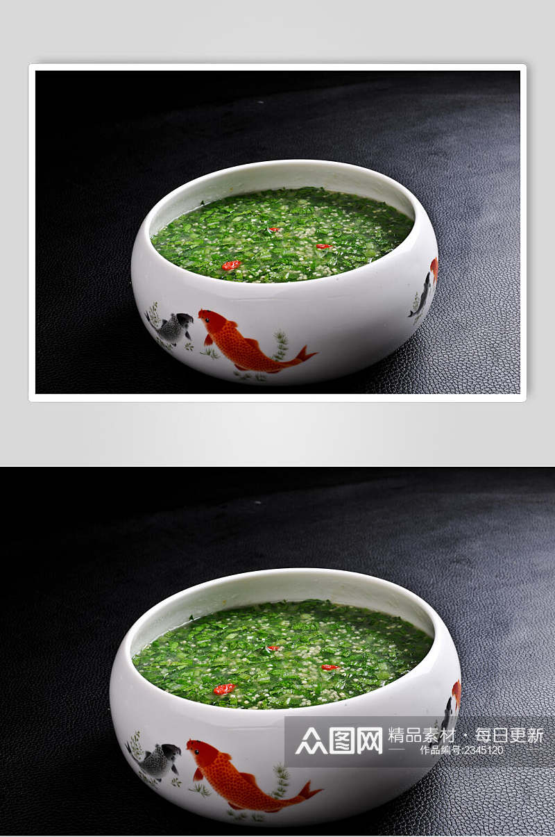 小米青菜钵食品高清图片素材