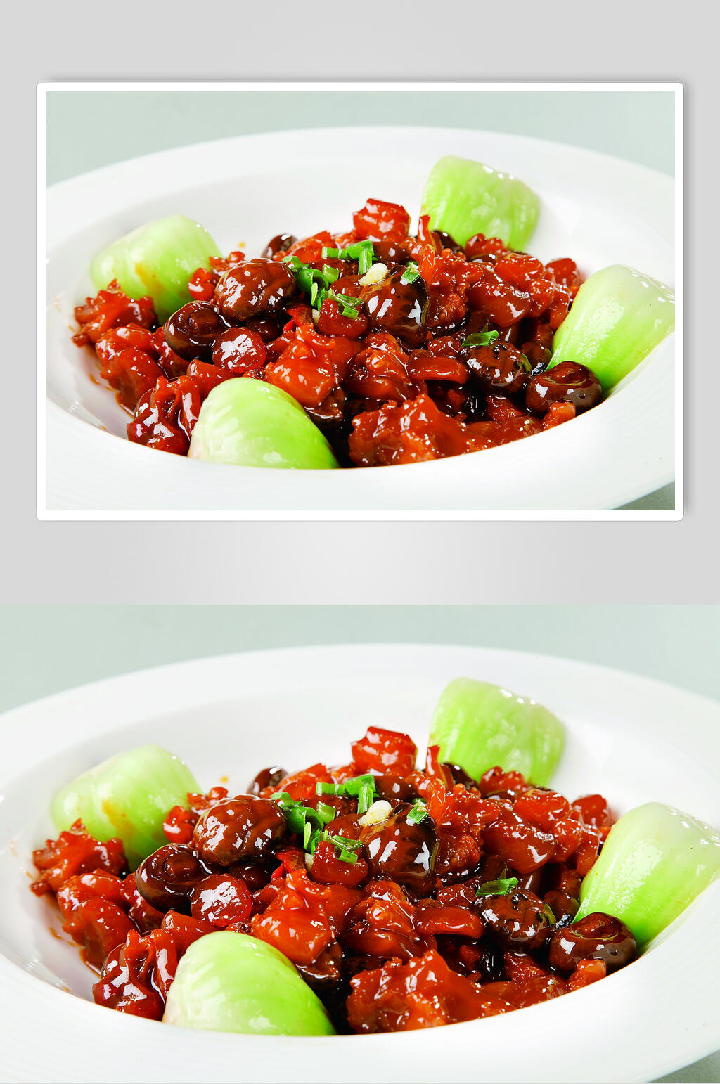 花菇烧蹄筋高清图片素材