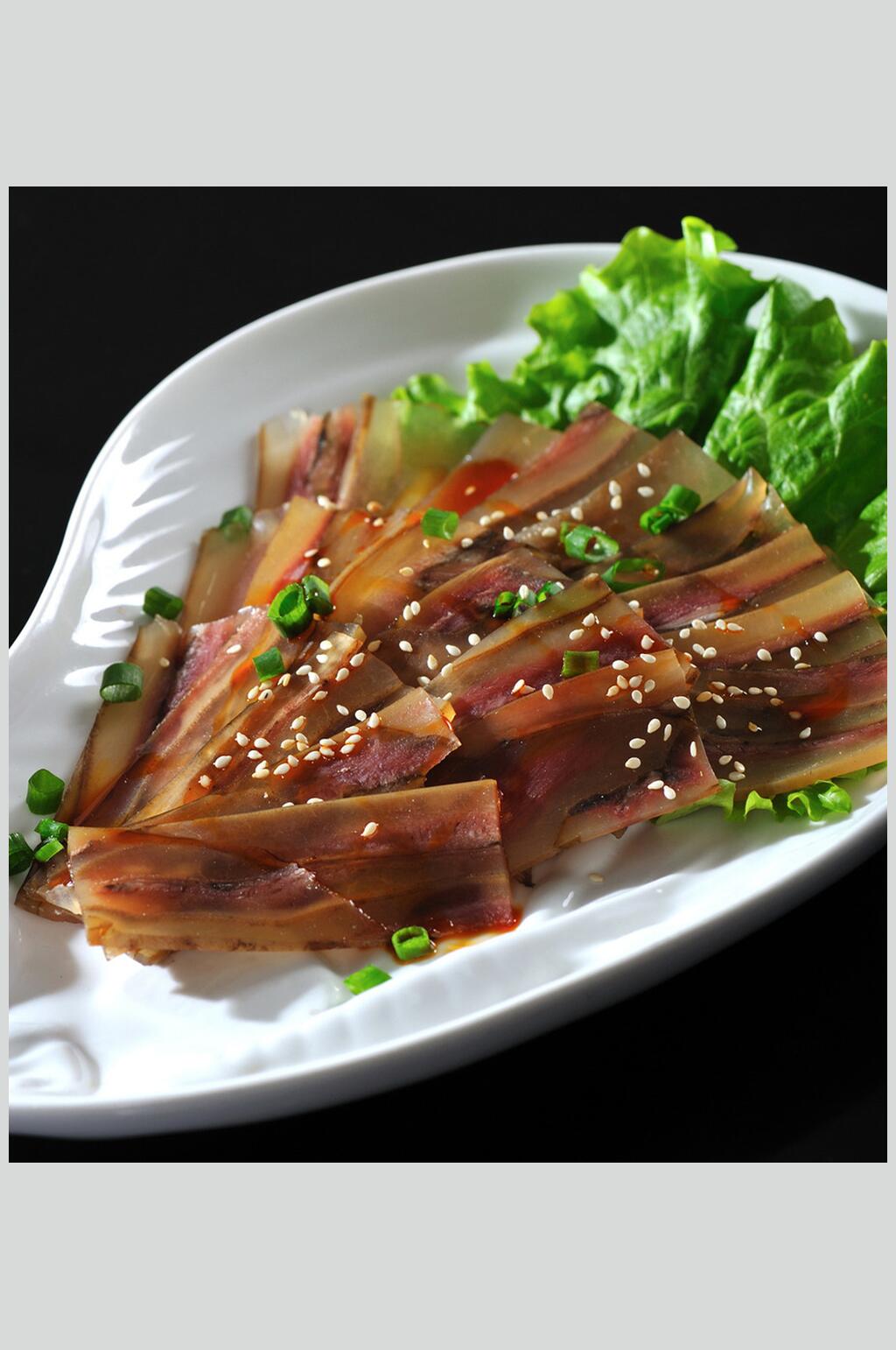 招牌蒜泥牛头肉食物高清图片素材