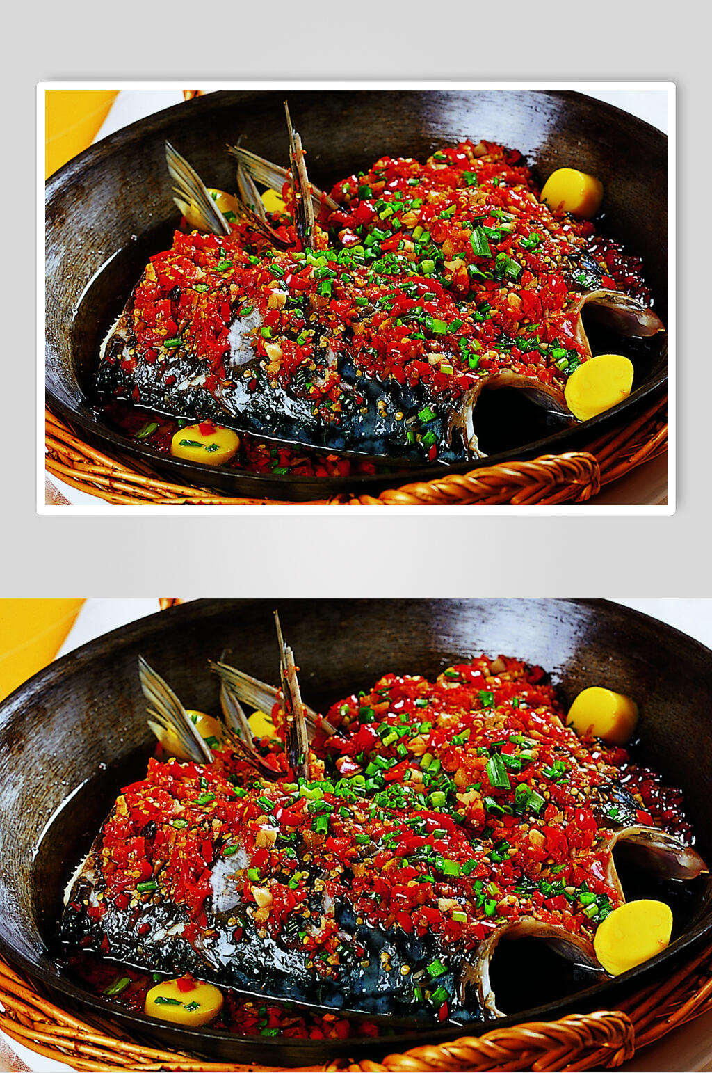 香辣美味鱼头图片素材
