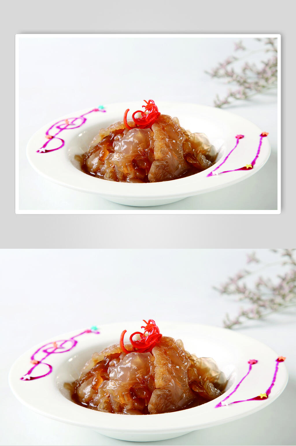招牌老醋蜇头食品图片素材