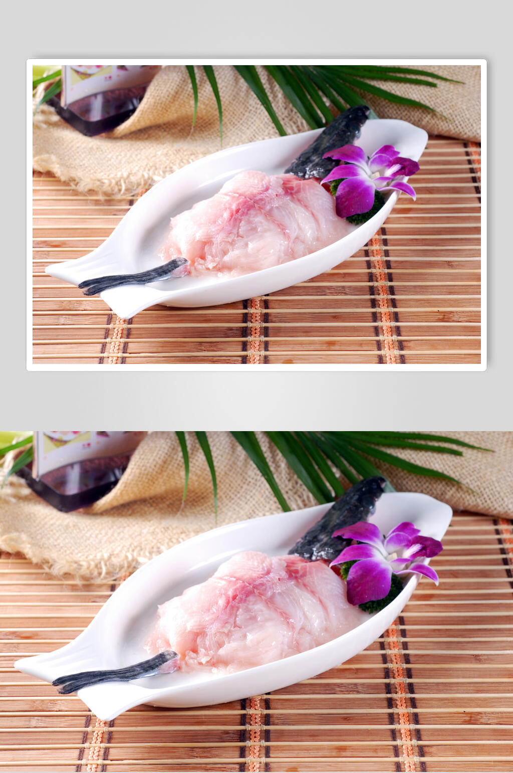 精品新鲜乌鱼片图片素材
