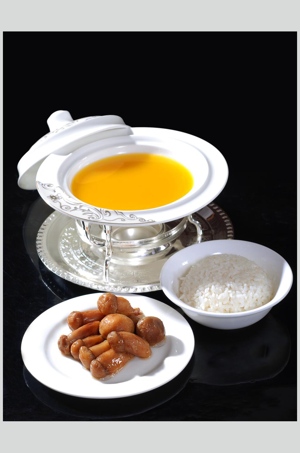 松茸捞饭食品图片素材