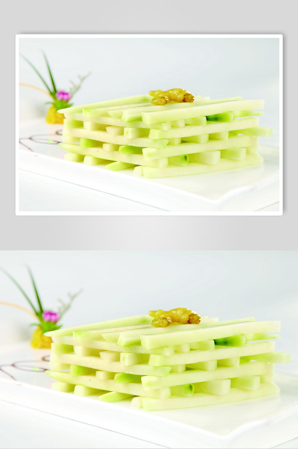 奇味木瓜条食品摄影图片素材