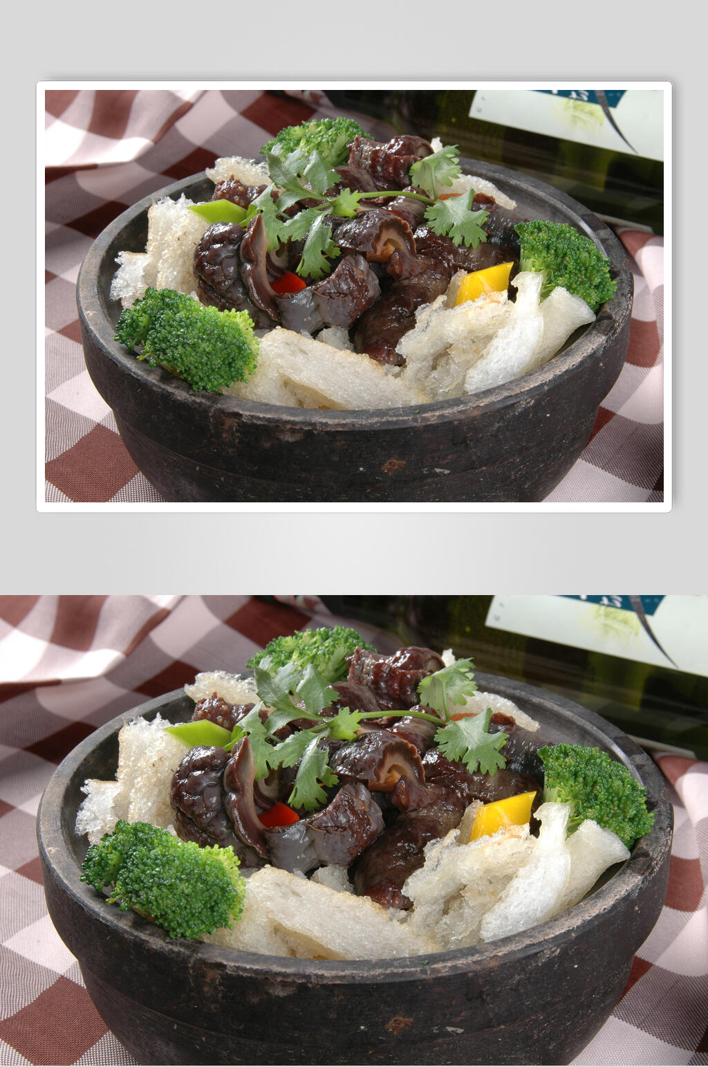 石窝参衣烧蹄筋饮食图片素材