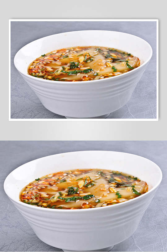 酸汤饺子皮餐饮食物图片