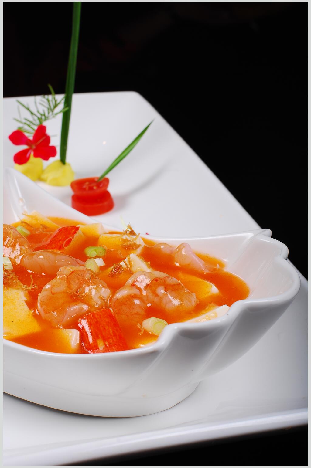 酱焖滑豆腐食品图片素材