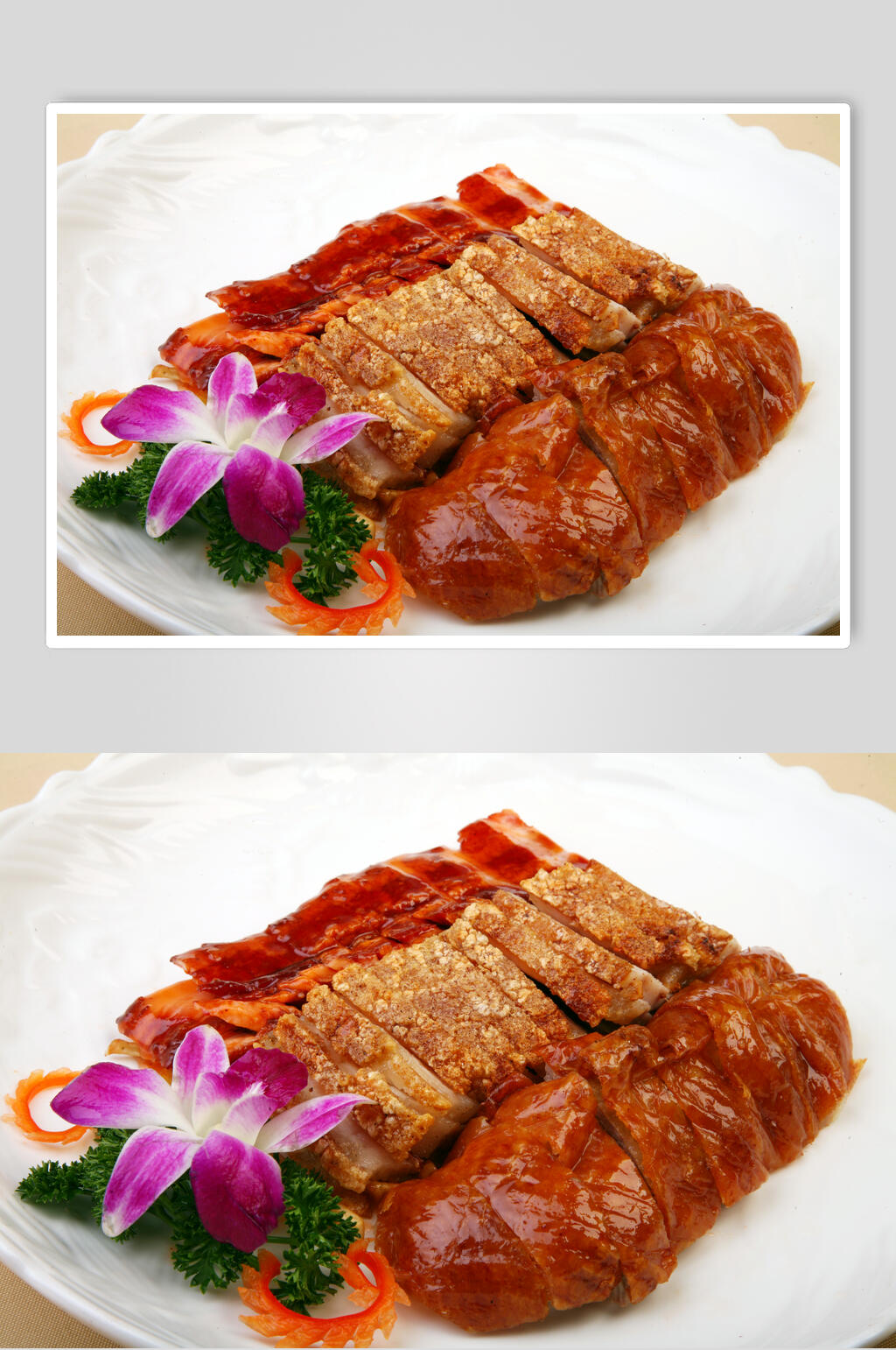 精品烧味拼盘食品图片素材