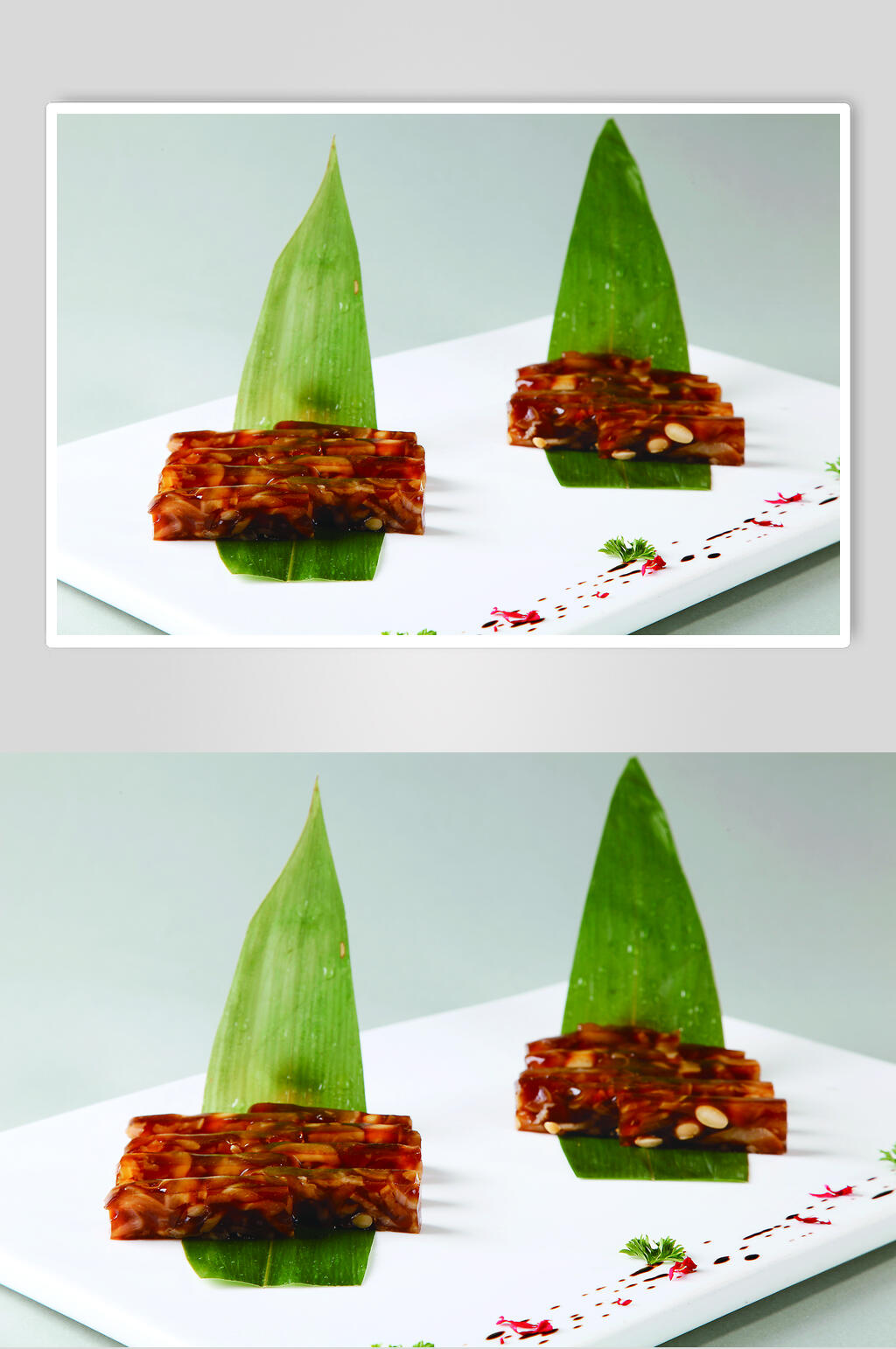 黄豆牛筋冻图片素材