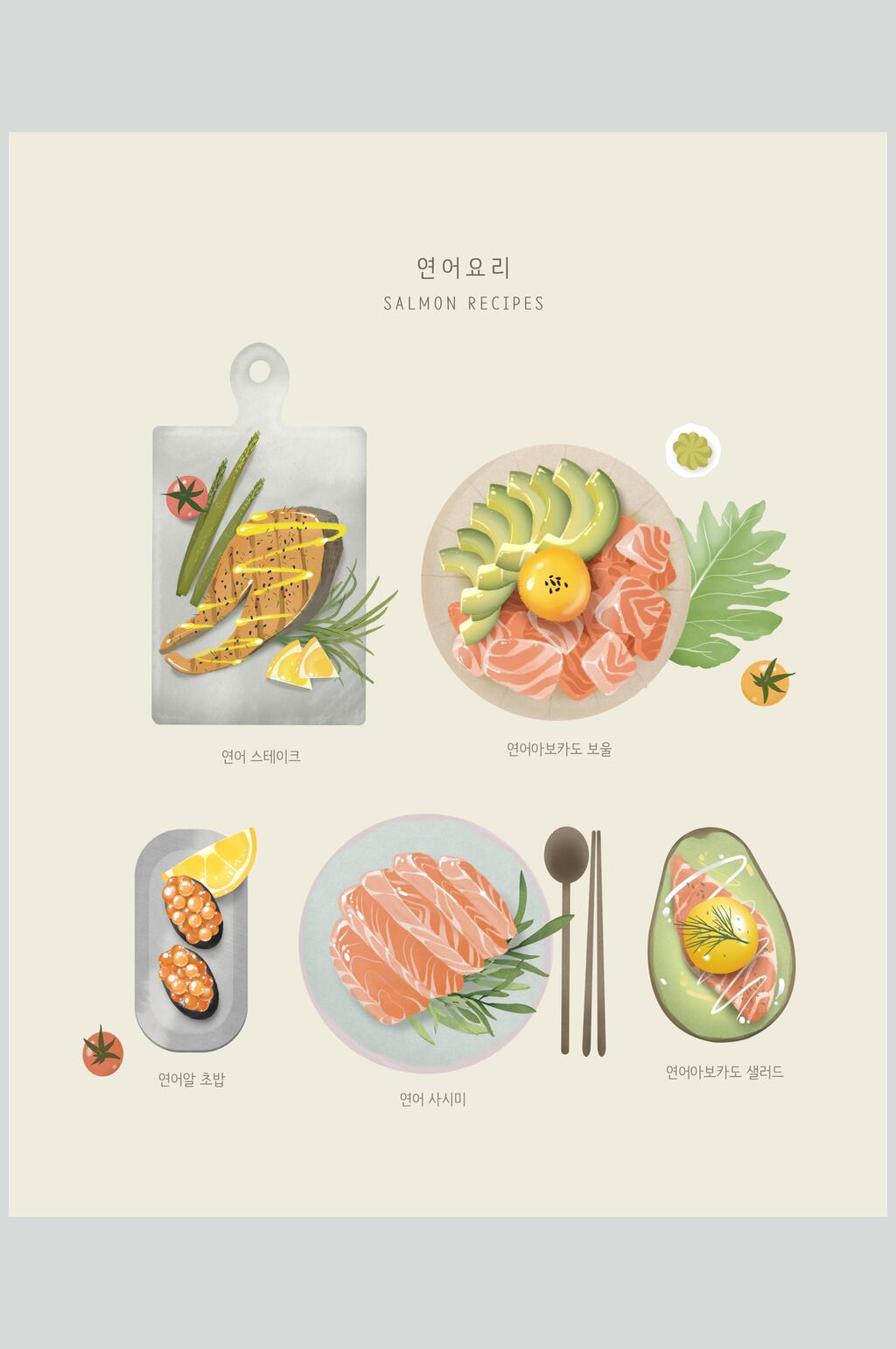 手绘卡通美食牛排素材素材