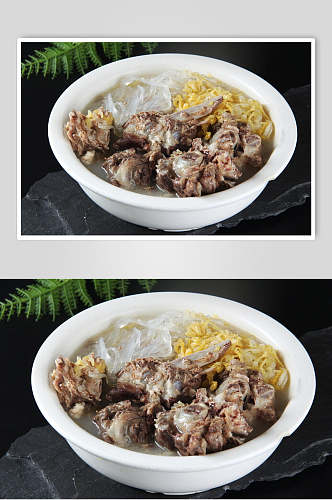 羊蝎子炖酸菜餐饮高清图片