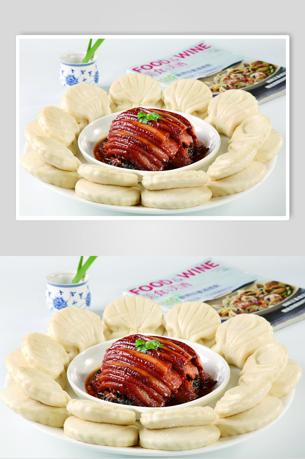 新鲜美味梅菜扣肉食品摄影图片素材