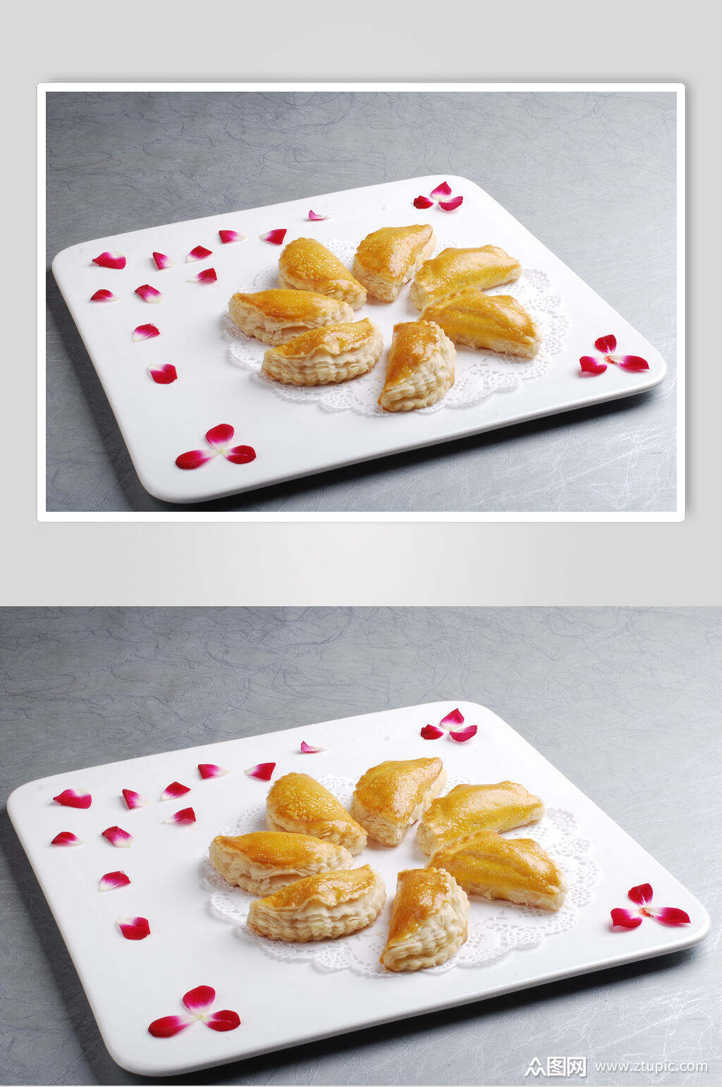 特色泰国榴莲酥食品摄影图片