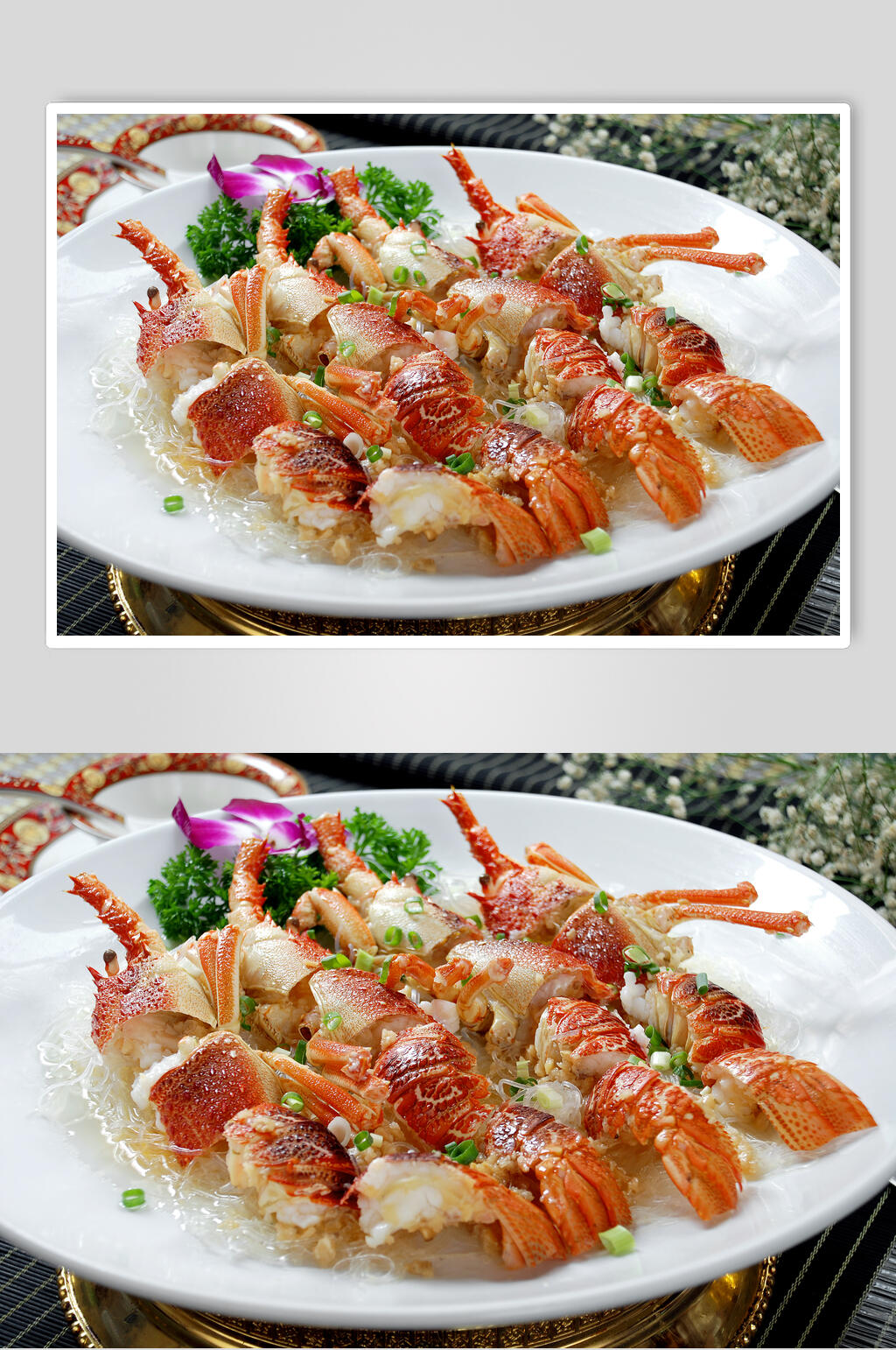 龙虾仔食物高清图片素材