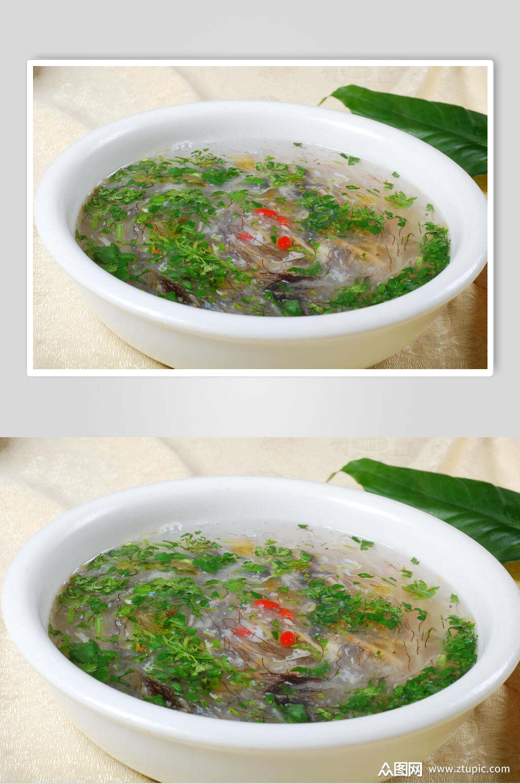 发财银鱼羹食品图片