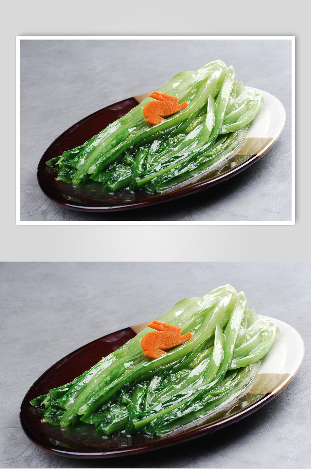 清炒油麦菜食品图片素材