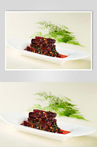 麻辣牛肉干食品摄影图片