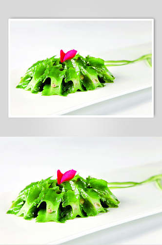 粉蒸荆芥食品菜摄影图片