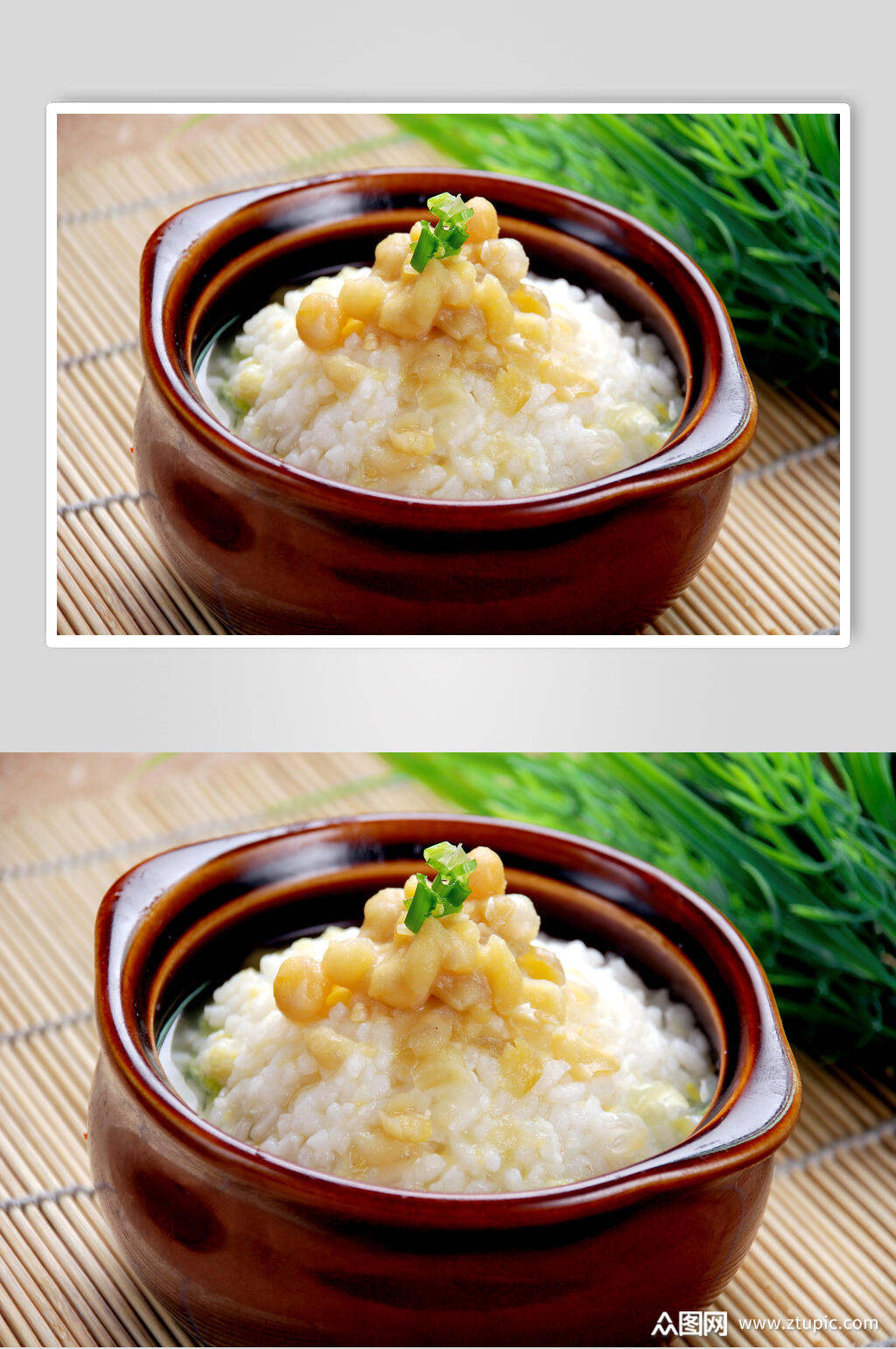 招牌豆汤饭图片