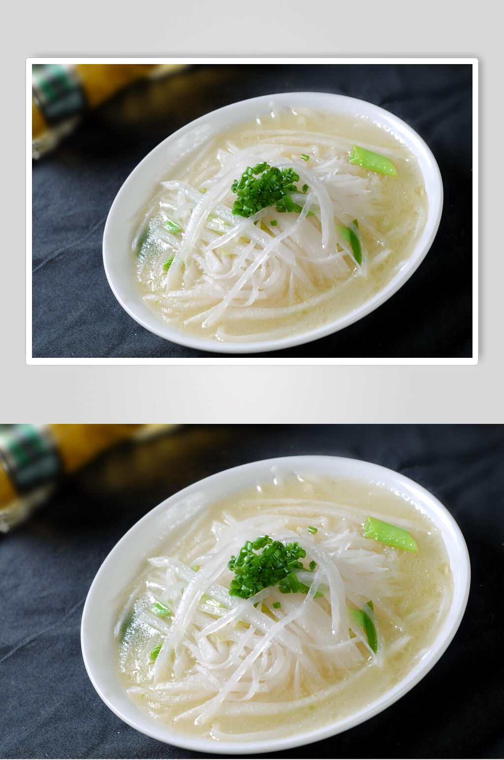 蒜苗烩萝卜丝食物高清图片素材