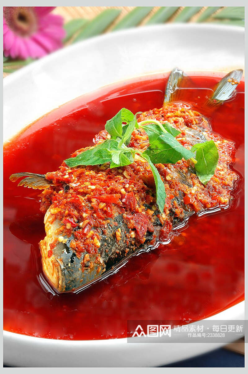 鲜椒河水鱼餐饮食品图片素材