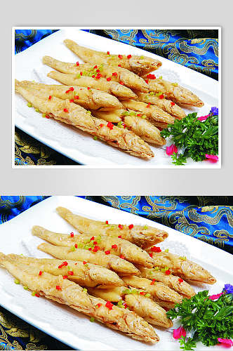 椒盐沙丁鱼食品图片