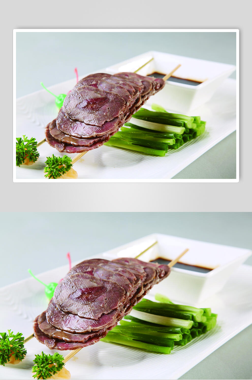 白切嫩羊腱食品摄影图片素材