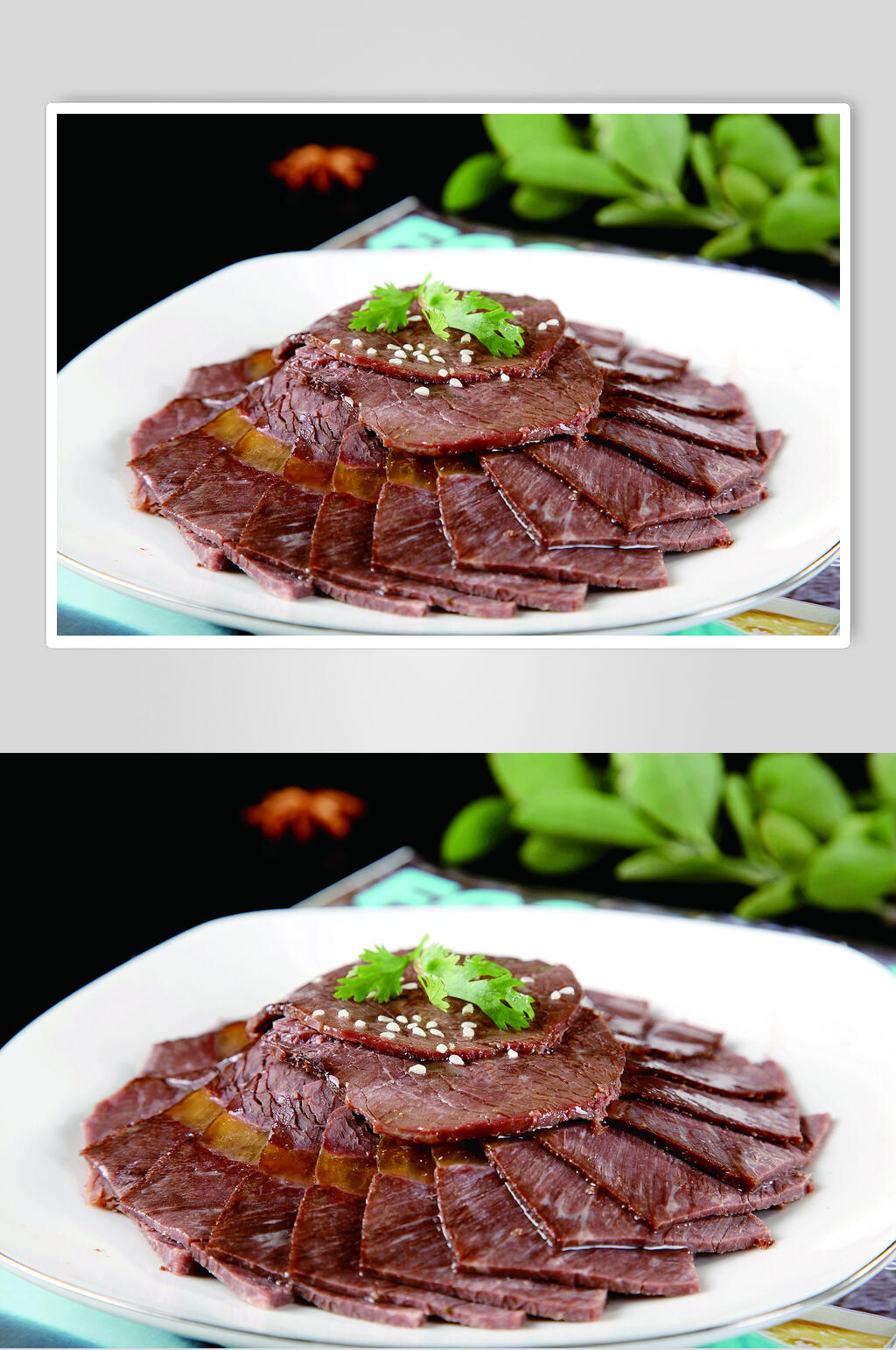 金牌牛肉食物高清图片素材