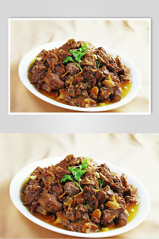 陕北炖羊肉食品高清图片