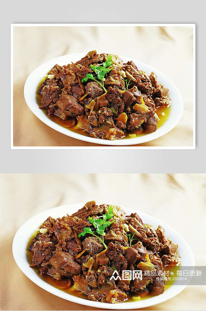 陕北炖羊肉食品高清图片素材
