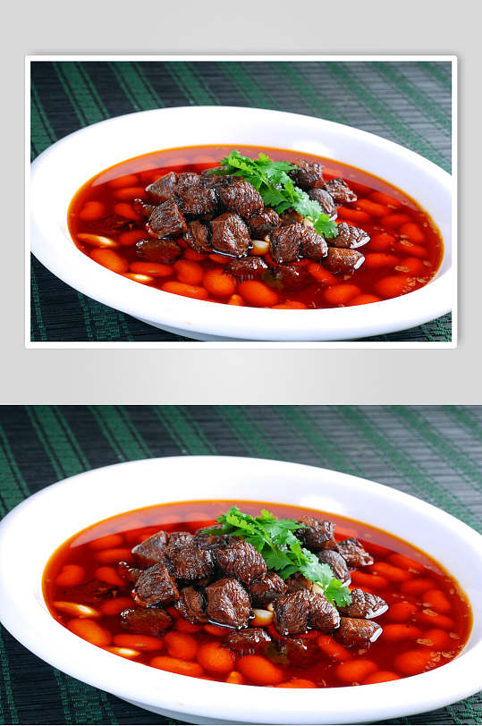 川大豆棕香牛腩餐饮食物图片