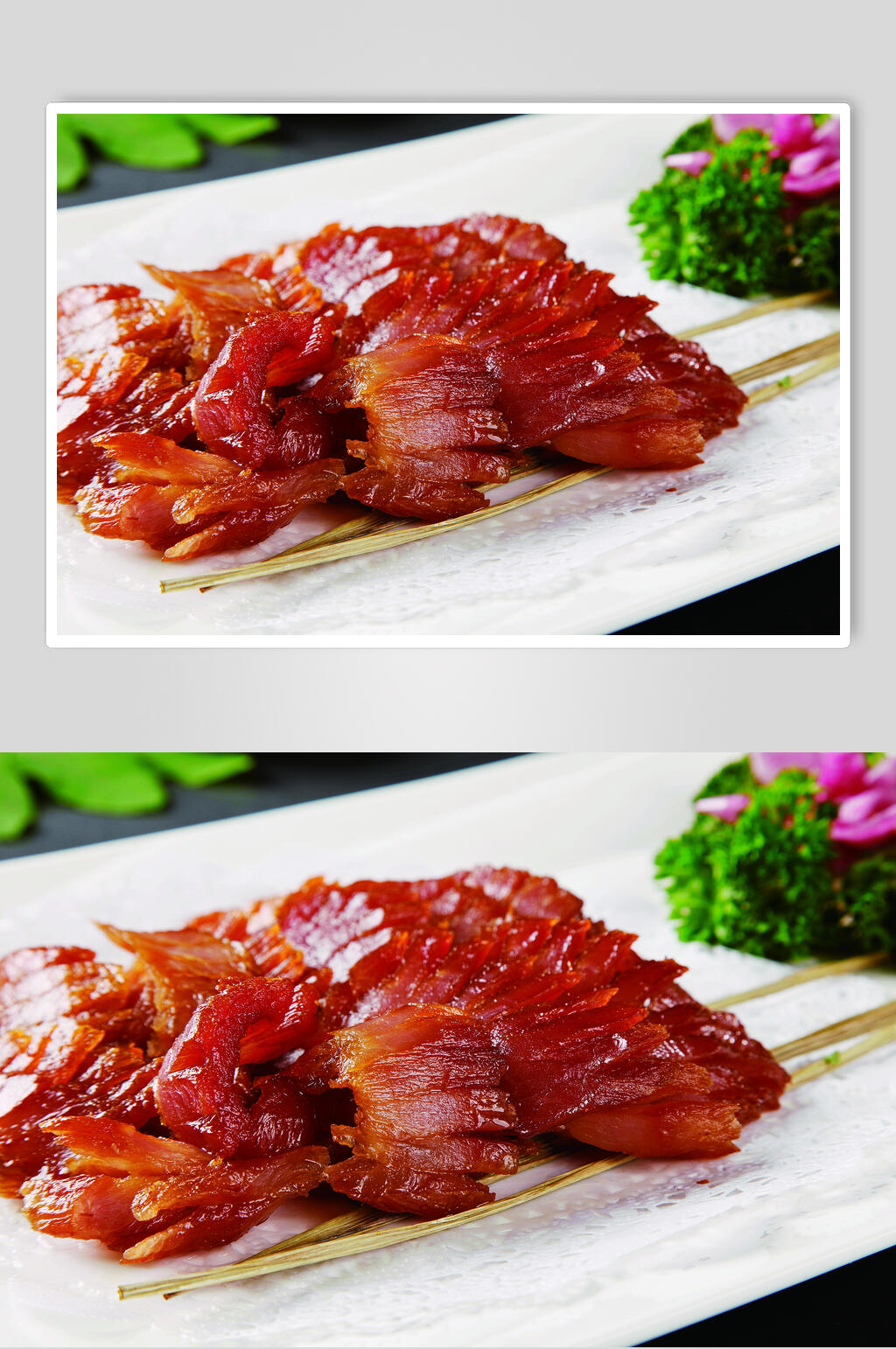 鲜香芋草炭烧肉高清图片素材