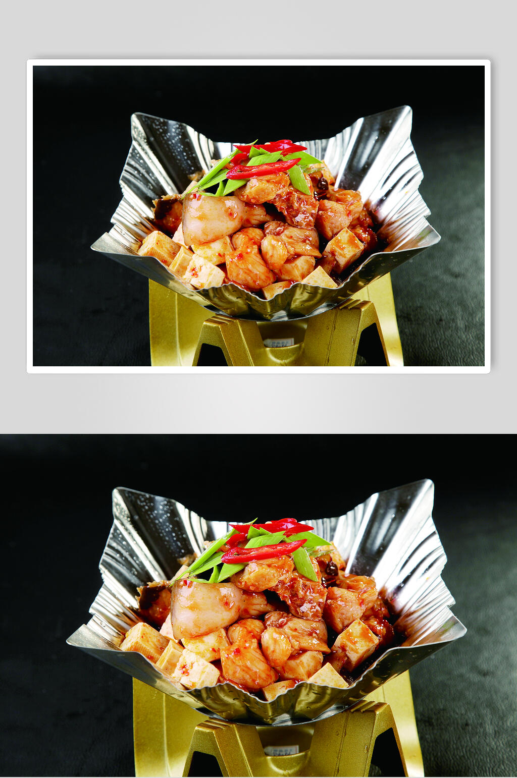 鲶鱼炖豆腐美食图片素材