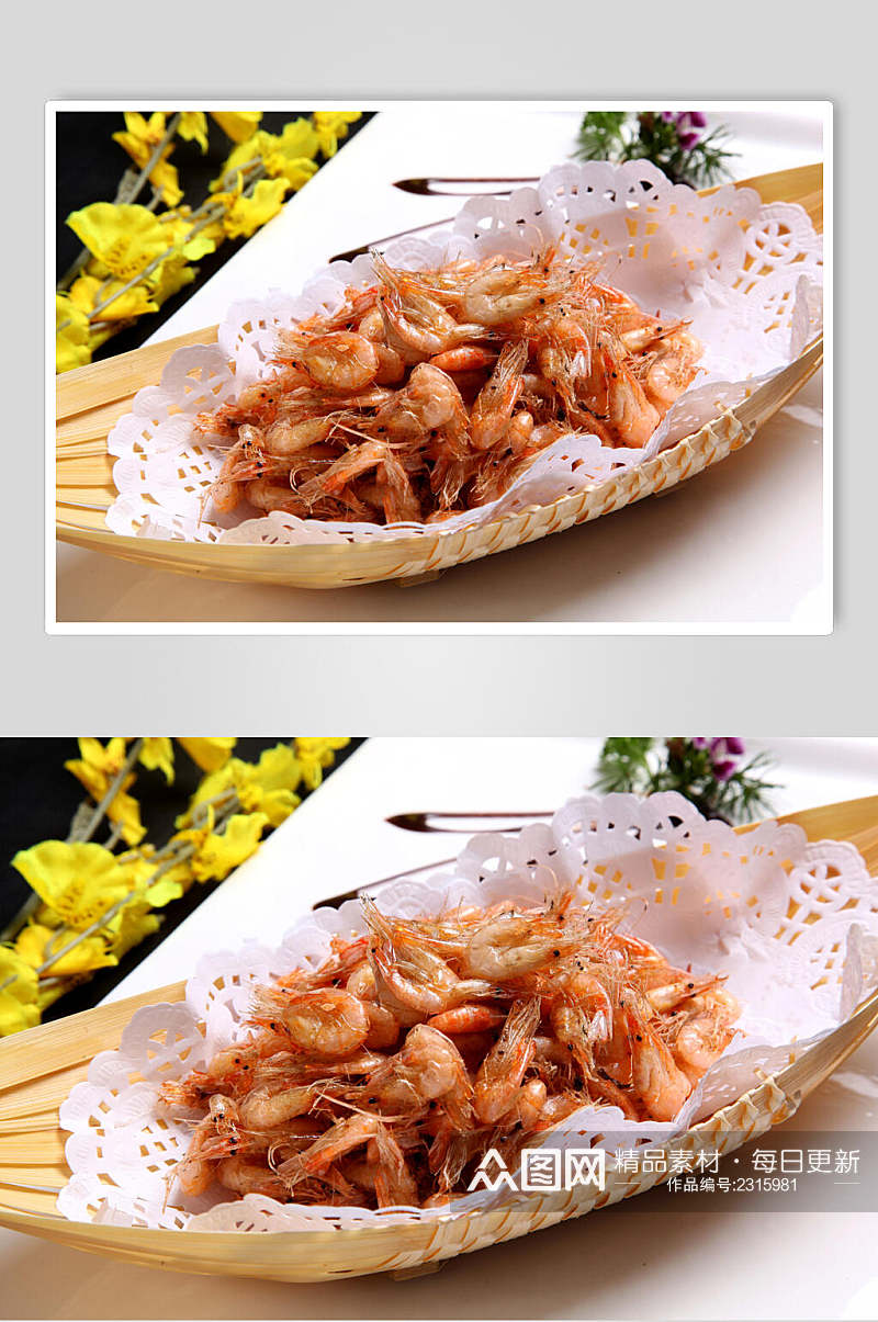 白皮椒麻虾图片素材
