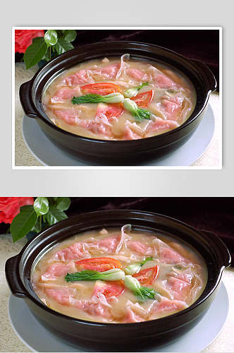 豆汤燕饺餐饮图片