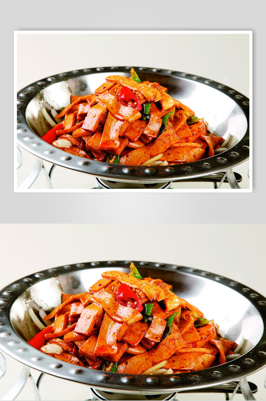 干锅脆豆腐食物图片素材