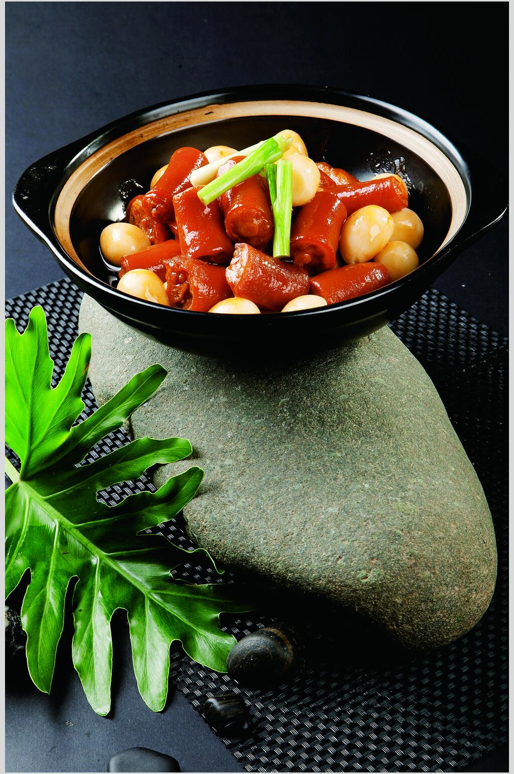猪尾珍珠煲餐饮食品图片素材