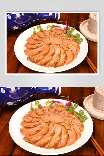 老北京酱肉餐饮高清图片