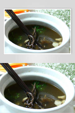 鲜香茶树菇炖土鸡美食图片
