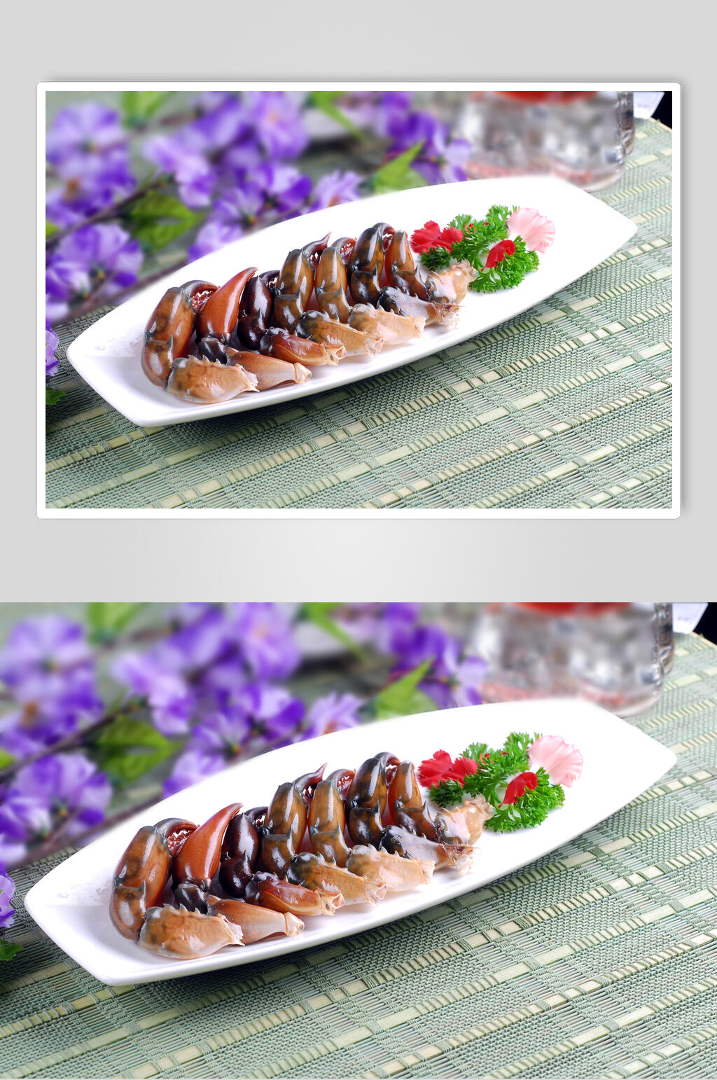 海鲜蟹钳餐饮高清图片素材