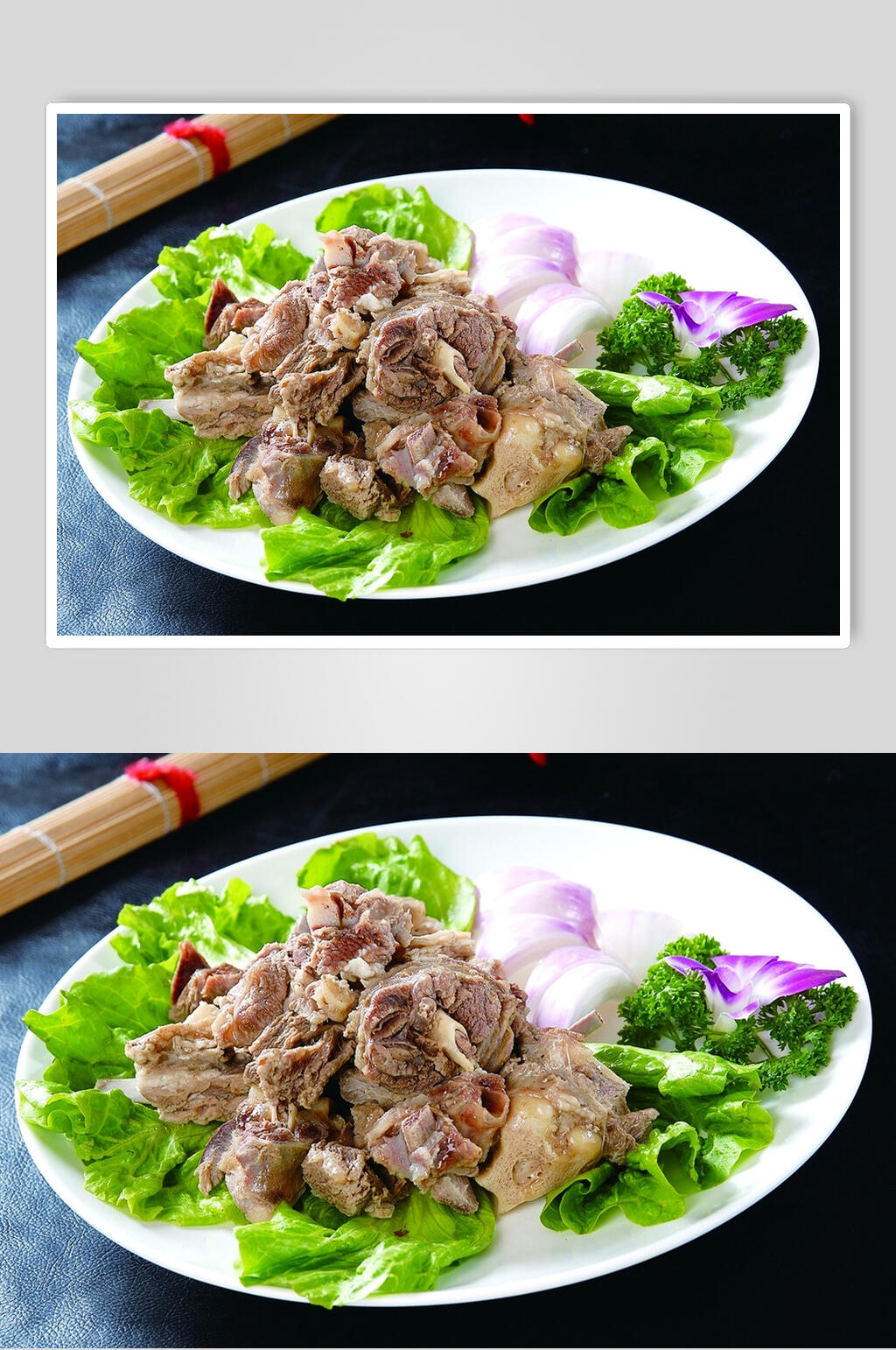 祁连山手抓羊肉食品摄影图片素材