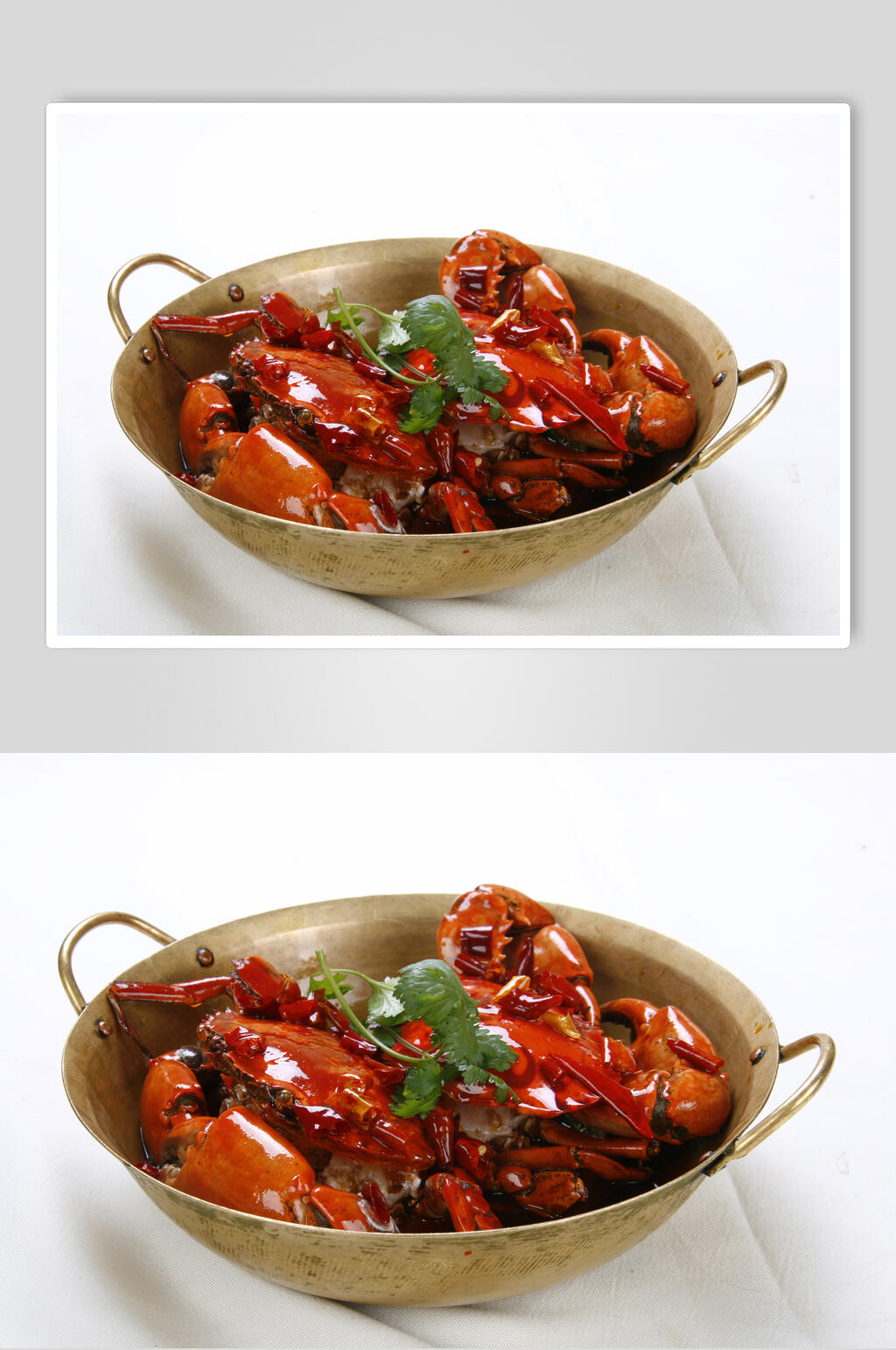 新鲜美味香辣蟹餐饮摄影图片素材
