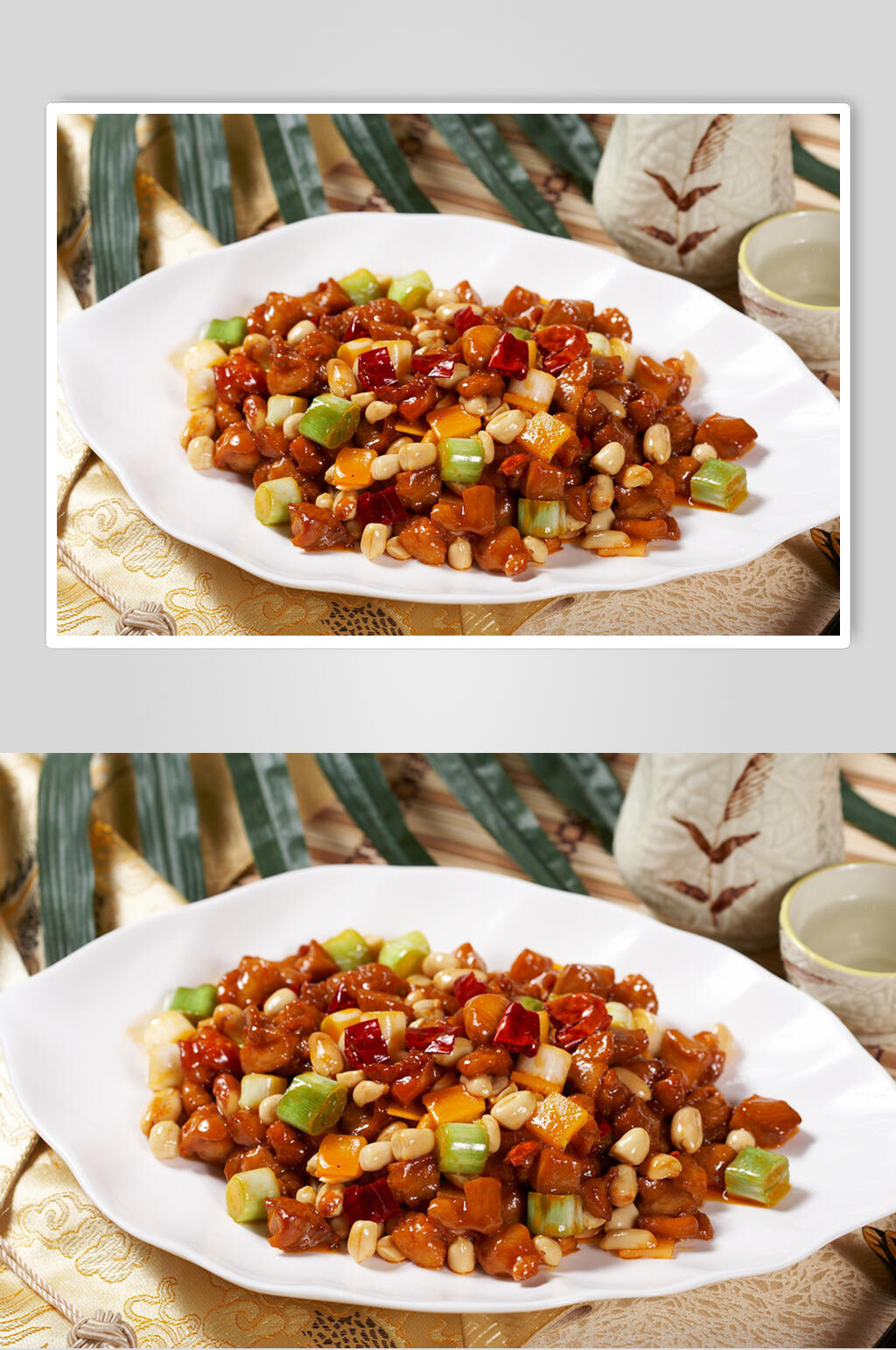 精品宫保鸡丁食物高清图片素材