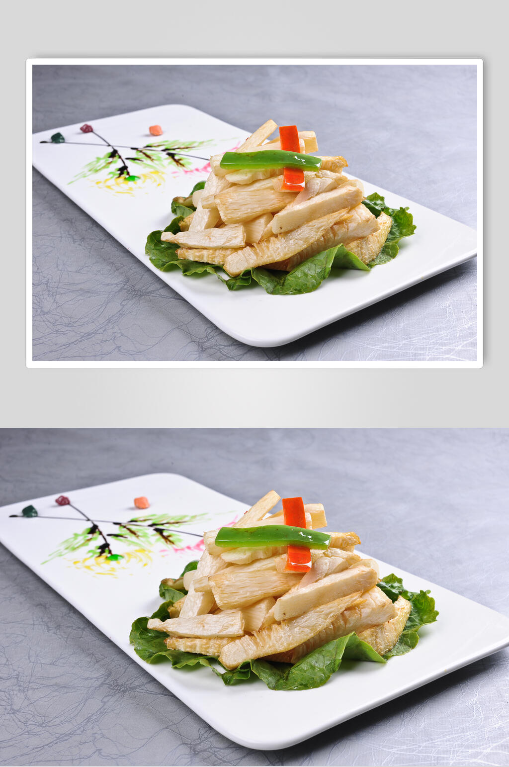 干烧英山冬笋尖餐饮食品图片素材