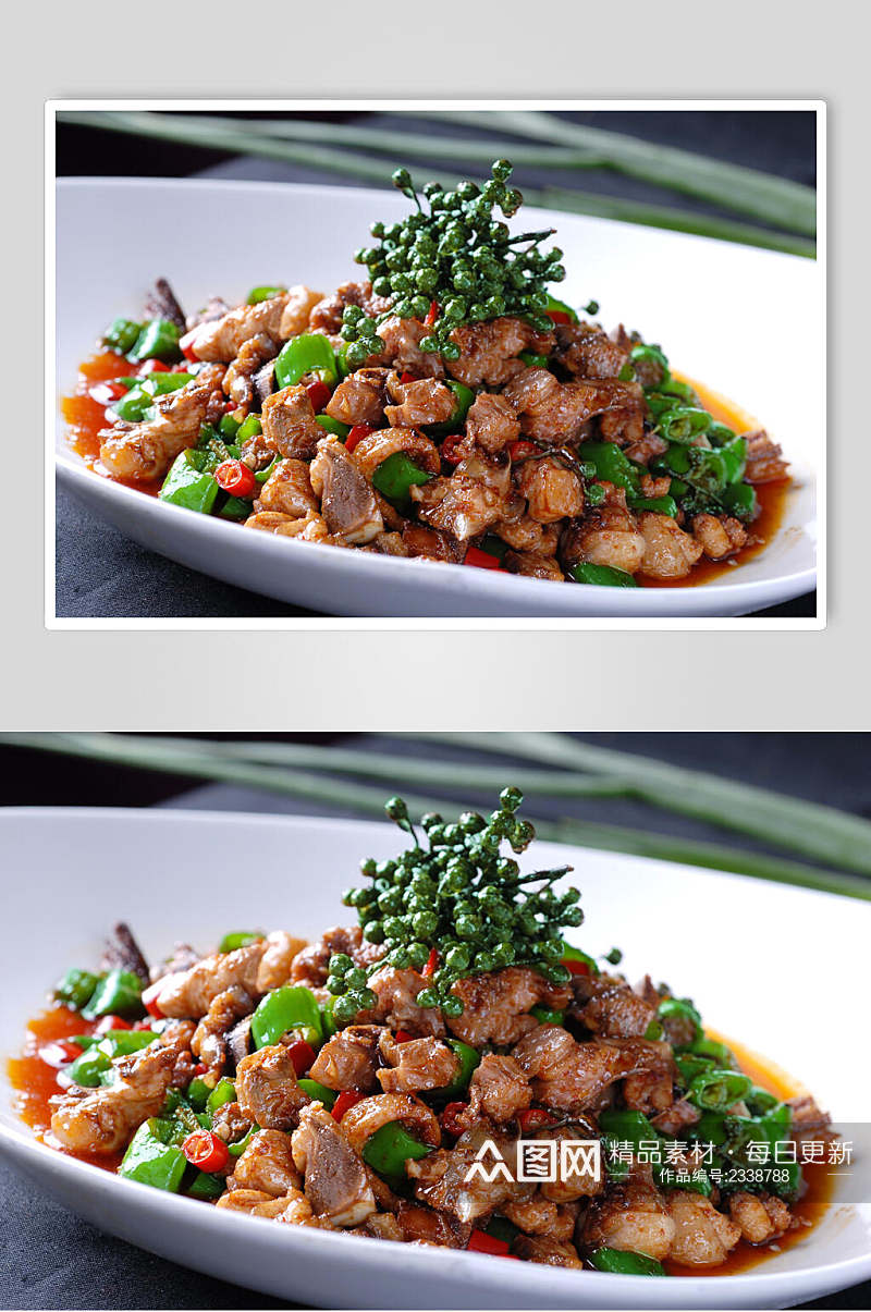 香辣鲜椒美味鸡餐饮食品图片素材
