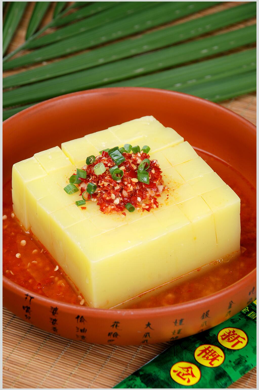 糟椒米豆腐图片素材
