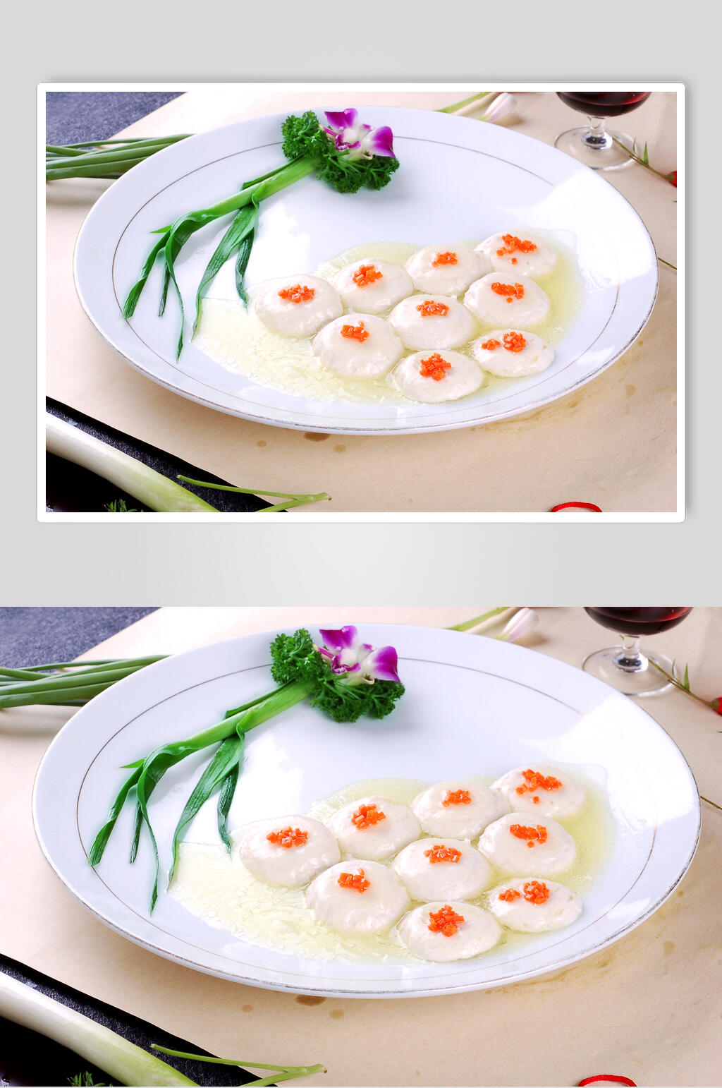 招牌芙蓉鸡片食物图片素材