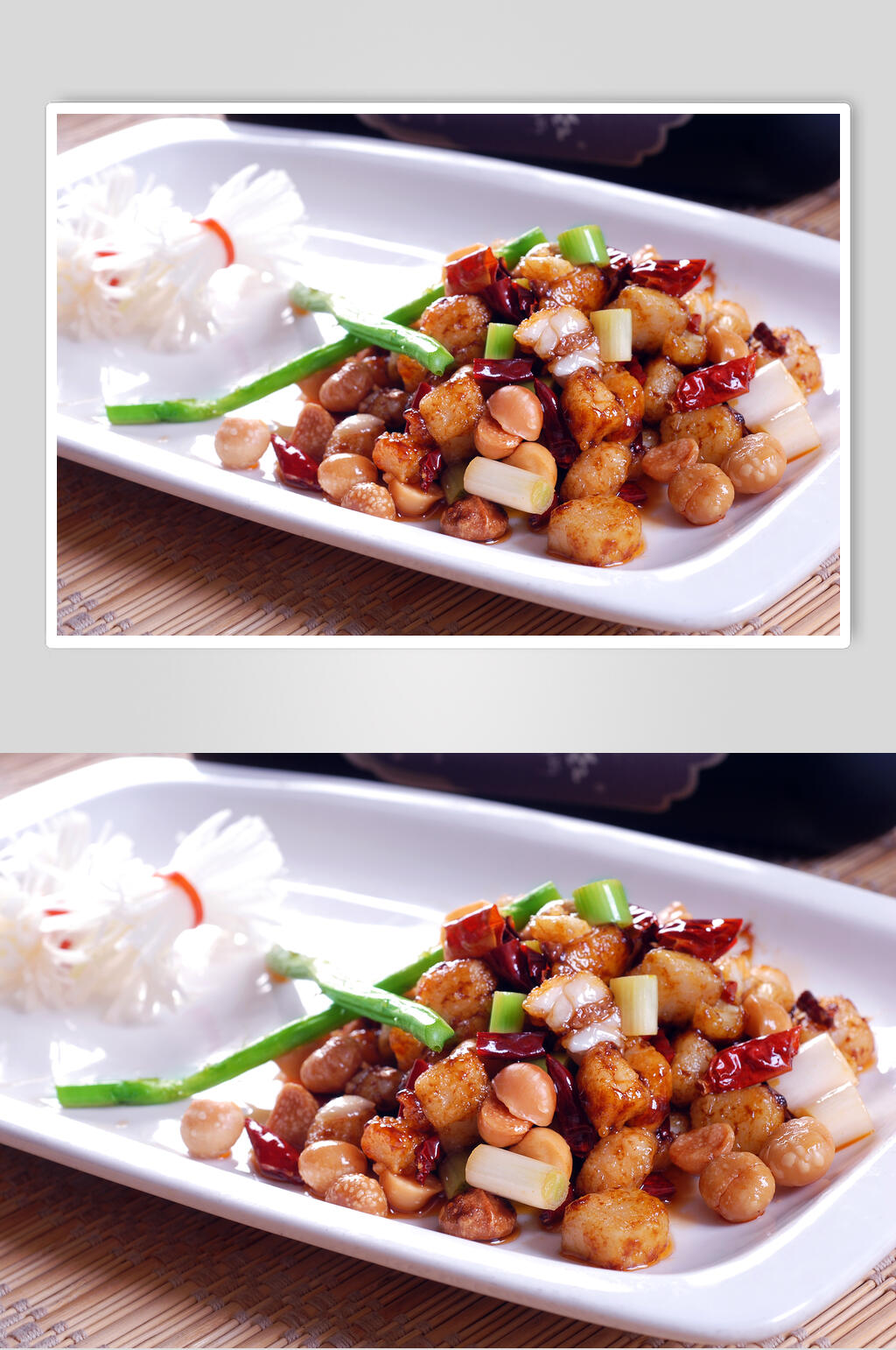 黄豆肥肠食品高清图片素材